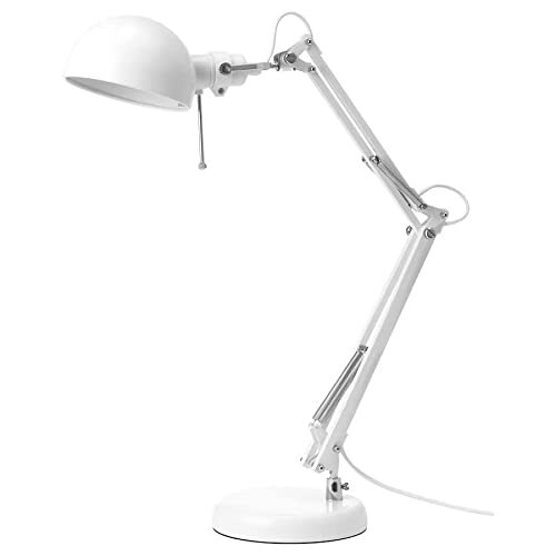 Ikea 5054809742239 Forsa bureaulamp, wit, 35 x 18 x 10 cm