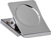 Maul Papierklem magnetisch vierkant 40mm zilver | 12 stuks