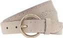 Vanzetti Leren Riem Slim Belt W85 Cream Crème