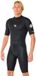 Rip Curl Freelite 2 Mm Shorty à manches courtes et zip dorsal Noir XS Homme