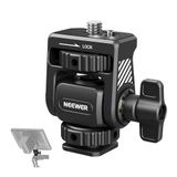 NEEWER Field Monitor Mount Houder met Koude Schoen 360° Draaibaar 180° Tilt Anti Twist Schroef Compatibel met Atomos Ninja 5" & 7" Camera Monitor, SmallRig Camera Cage, MA019