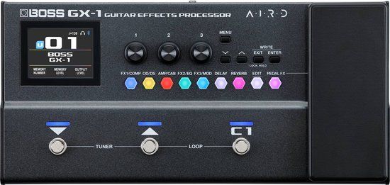 Boss GX-1 - Gitaar Effect Processor | Multi effect pedaal | Zwart
