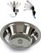 Évier en inox, lavabo de camping, lavabo, 32 cm de diamètre, robinet d'eau, adapté pour yacht, bateau, camping-car