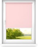 Fart Produkt time4blinds mini rollo basic - Rolgordijn - Niet-invasief - Raamrolgordijn binnen zonder boren - Niet-invasieve handgrepen - Dimmen rollo - 700x1000mm Roze - Bediening aan de Rechterkant