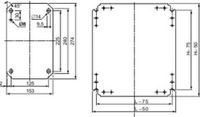 Schneider Electric NSYMM64 Montageplaat (l x b) 600 mm x 400 mm Staal (verzinkt) 1 stuk(s)
