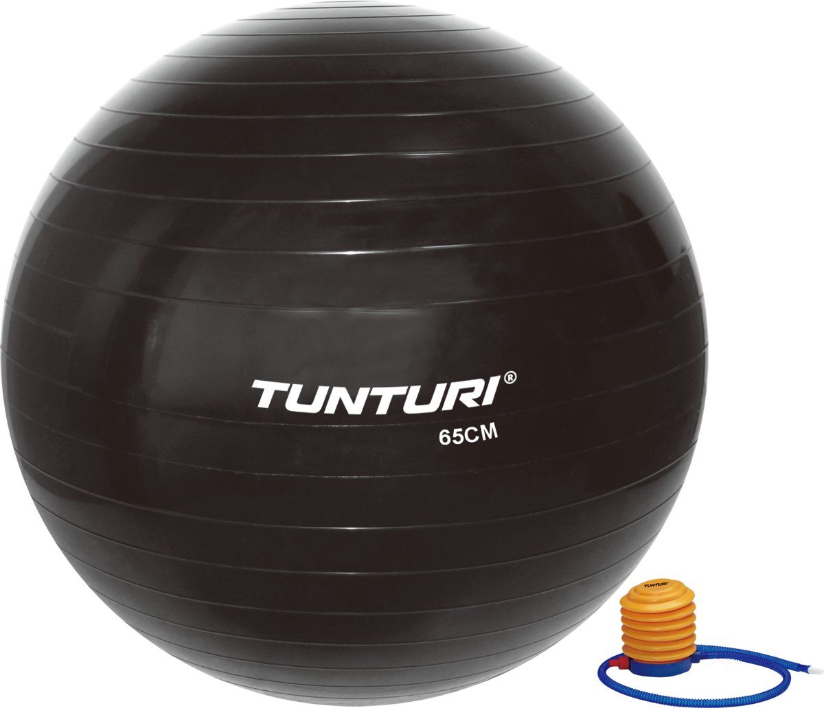 Tunturi Gymbal 65 cm - Zwart
