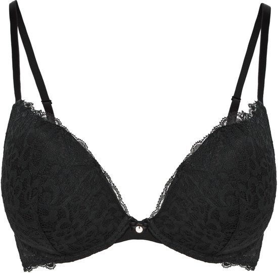 Hunkemöller Push-up Bra - Black - C80