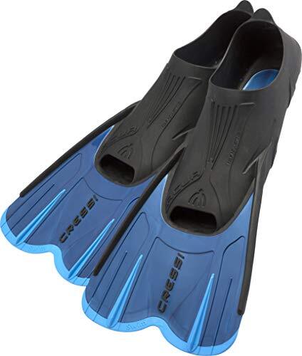 Cressi Agua Short Fins - Korte vinnen met volledige voetzak voor zwemmen of trainen in het zwembad en in de zee