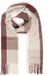 Fransa Foulard Frjofrid à carreaux Polyester Femme Rum Raisins et Roses Ombre
