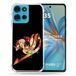 Cokitec Versterkte hoes voor Motorola G75 5G Manga Fairy Tail Logo Zwart