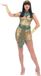 Fever Egyptian Costume Volwassenen Vrouwen Goud Sexy Maat XS