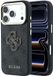Guess Backcover hoesje voor Apple iPhone 18 Pro Max - HC 4G PU & Big Resin Logo - Zwart