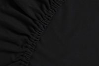 Ambiante Jersey - Hoeslaken - 140x200/210 - Zwart