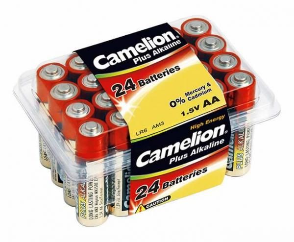 Camelion LR6-PB24 AA Alkaline Batterijen - 24 stuks