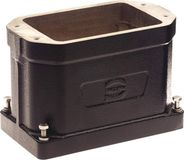 HARTING Han 48HPR, sortie de câble droite, boîtier de presse-étoupe, avec verrouillage à vis - 1 pièce