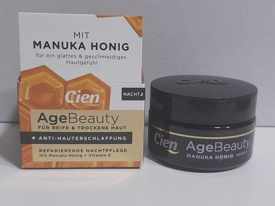 Cien Age Beauty Nachtcrème met Manuka Honing + Vitamine E - 50ml