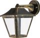 Osram ENDURA Classic wandlamp, E27, IP44, aluminium, zwart-goud