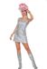Wilbers & Wilbers Zilveren Bling Bling Jurk Vrouw