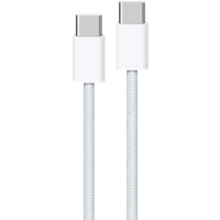Apple USB-C naar USB-C Kabel 1m Nylon Wit - Duo Pack