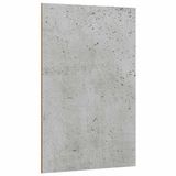 vidaXL Panneaux décoratifs 12 pièces gris béton 40 x 60 x 0,27 cm bois traité