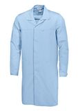 BP 1673-500-11-Ln uniseks jas, 1/1 mouw met verstelbare split aan de manchet, 210,00 g/m² stofmix, lichtblauw, Ln