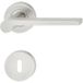 Häfele Garniture pour béquille de porte LDH 2174 acier inoxydable mat, garniture interchangeable gauche