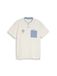 TOM TAILOR Shirt duifblauw / wit