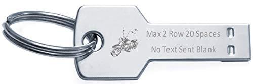 Select Gifts Sleutelhanger Flash Memory Stick Sleutel USB 16 GB Tekst Motorfiets Gegraveerd