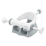 Summer My Bath-Seat Baby Badzitje om te baden tijdens het zitten, met rugleuning en zuignappen voor stabiliteit - deze babybadkuip kan gemakkelijk worden neergezet, verwijderd en opgeborgen, grijs