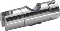 Gedy Slider Mobiele houder voor douchestang, grijs, 4 x 12 x 4 cm