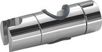 Gedy Slider Mobiele houder voor douchestang, grijs, 4 x 12 x 4 cm