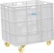Softee PU Mand Met Wielen Wit 47.5x53.5x62 cm