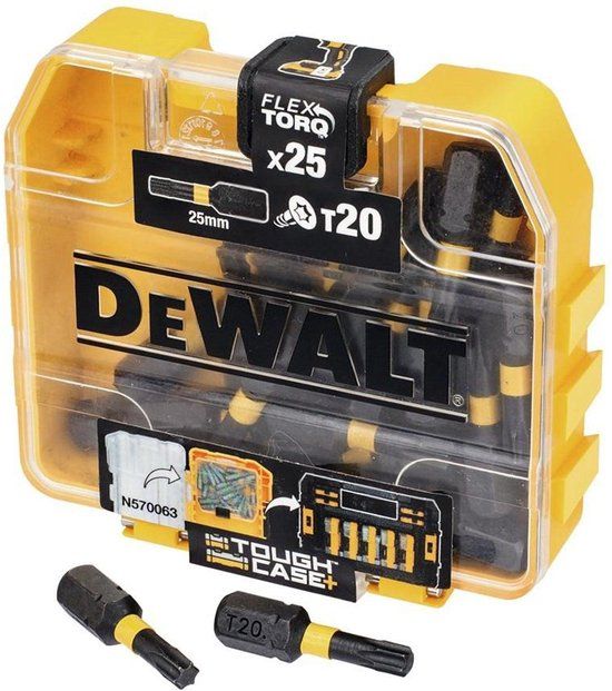 DeWALT DT70557T Impact Torsion T20 Schroefbits - 25 stuks