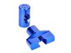 Remkabel instelset aluminium blauw - universeel