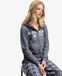 Superdry Kapuzenpullover mit durchgehendem Reißverschluss Athletic Essentials Lockerer Schnitt Grau Größe: 36