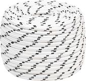 vidaXL - Corde multifonctionnelle - 12 mm - 25 m - Blanc - Polyester