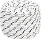 vidaXL - Multifunctioneel touw - 12 mm - 25 m - Wit - Polyester