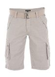 riverso Heren Short RIVAnton regular/straight Beige W 42 Volwassenen Cargo shorts / korte broek