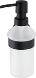 Wenko Zeepdispenser Bosio RVS Zwart Mat