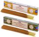 Satya Set de cadeaux d'encens - 2x bâtonnets parfumés - Parfum bois de santal et citronnelle - Méditation