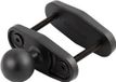 RAM Mount Vierkante Paal Klem Basis voor Palen tot 2,5 inch Breed - C Maat