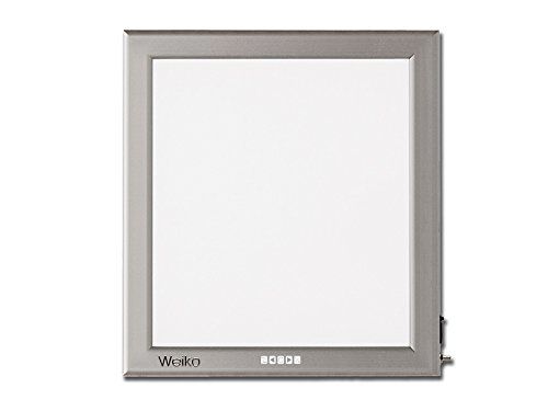 WEIKO Ultradun led-display voor individuele gebruikers - 42 x 36 cm - nieuwe led-paneltechnologie - automatisch inschakelen