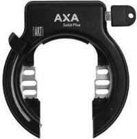 Axa Solid Plus Zwart, Ringslot met insteekmogelijkheid
