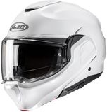 HJC F100 Solid Wit Systeemhelm - Maat XL