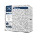 PAW Servetten Stoffen 40 x 40 cm, 50 stuks - Omgekeerde Barok Etude Zilver