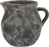 DK design Bloemenvaas kruik model - Gamla - antraciet - 27 x 23 cm