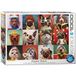 Eurographics Lucia Heffernan Hondenportretten Puzzle 1000 stukjes