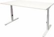 Schaffenburg Verstelbaar Bureau - Linesto Plus bureau HI ZZ 120x80 wit 25mm - wit frame