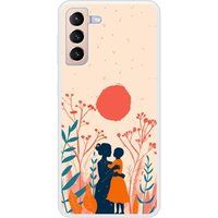 Samsung Galaxy S21 Souffle de tendresse Verstevigd hoesje met sublimatie bedrukking