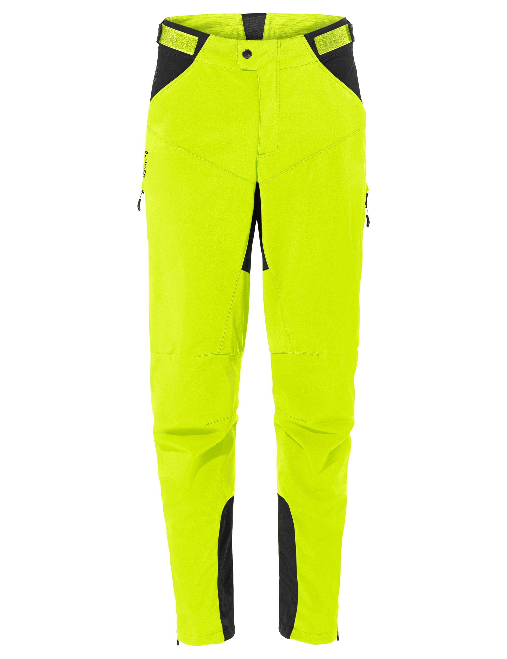 Vaude Me Qimsa Softshell Pants II - Neon Yellow - XL - 4062218246713
